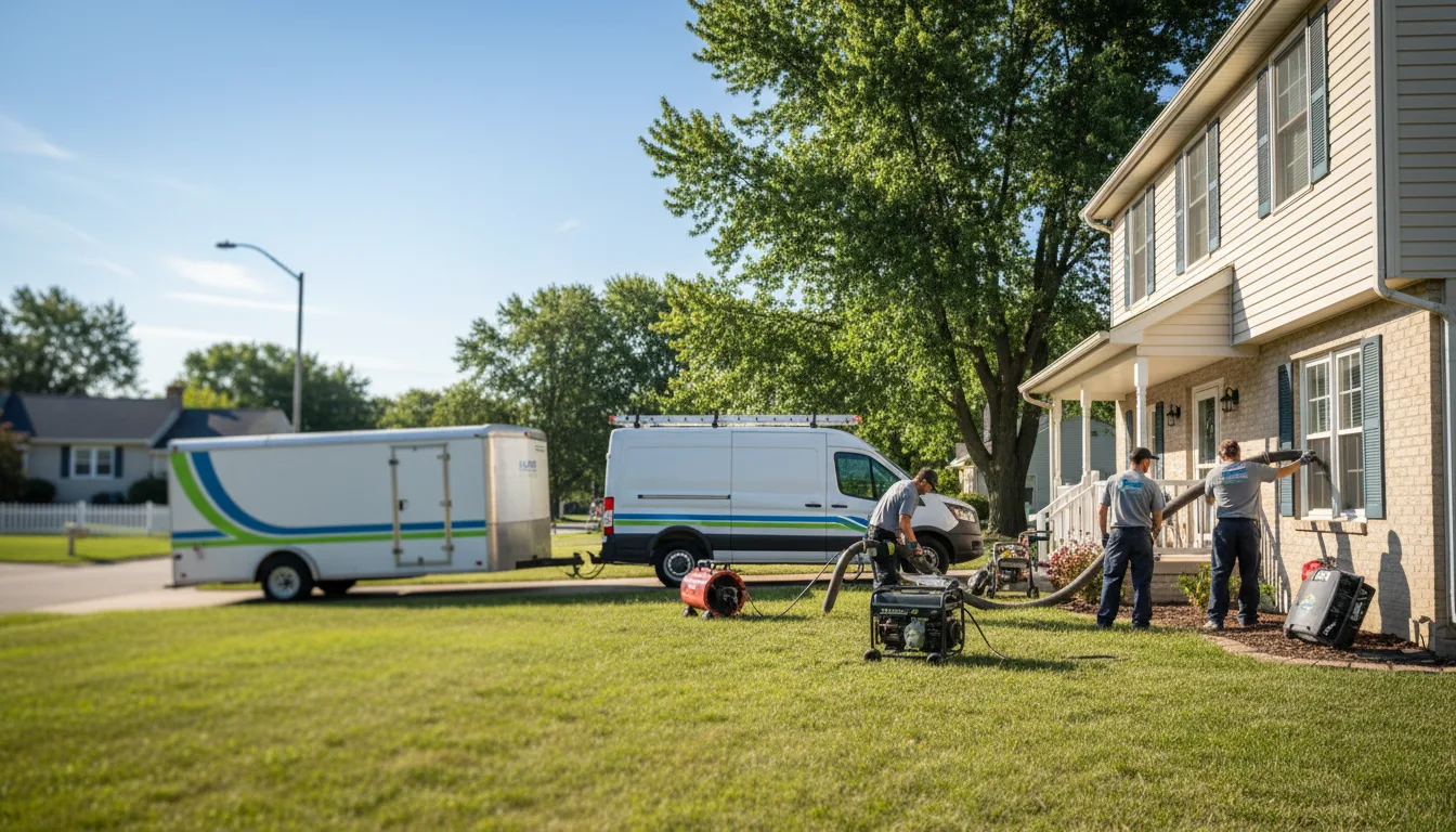 Flooded Basement Restoration And Cleanup With Repair in Garrison, ND near me